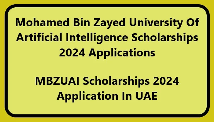 Scholarships in UAE 2024-25